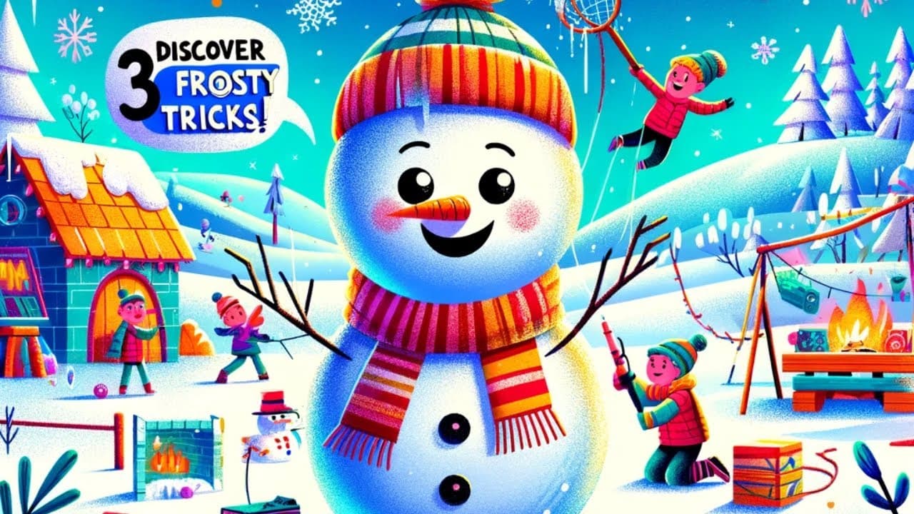 How to Catch a Snowman read-aloud video by Adam Wallace & Andy Elkerton