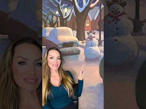 Snowmen Under the Moon